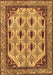 Abstract Brown Modern Rug, abs4156brn