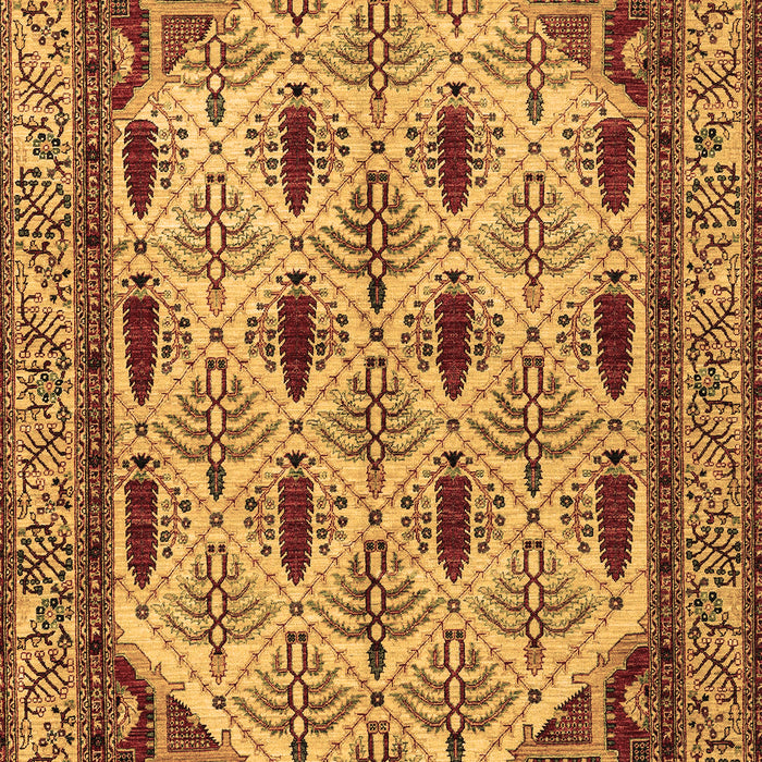 Abstract Brown Modern Rug, abs4156brn