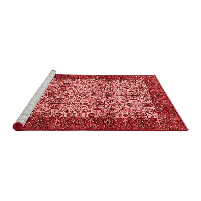 Modern Red Washable Rugs