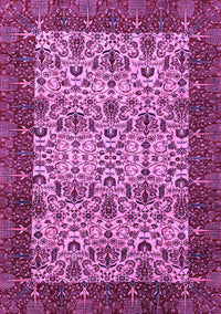 Abstract Purple Modern Rug, abs4157pur