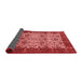 Abstract Red Modern Area Rugs