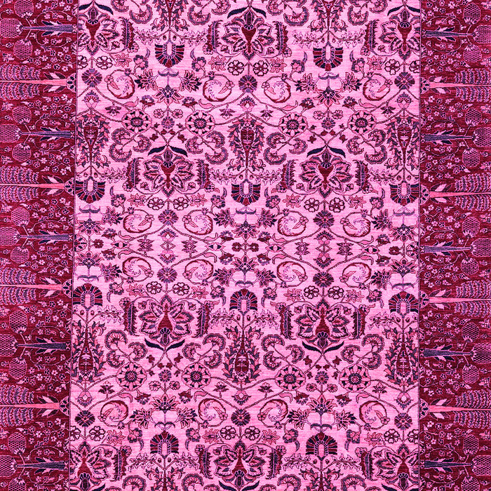 Abstract Pink Modern Rug, abs4157pnk