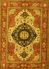 Persian Yellow Traditional Rug, abs4158yw