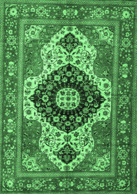 Persian Emerald Green Traditional Rug, abs4158emgrn