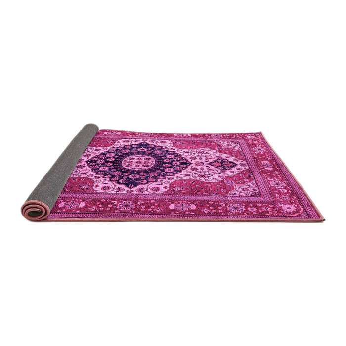 Sideview of Persian Pink Traditional Rug, abs4158pnk