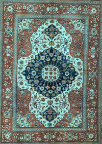 Persian Light Blue Traditional Rug, abs4158lblu