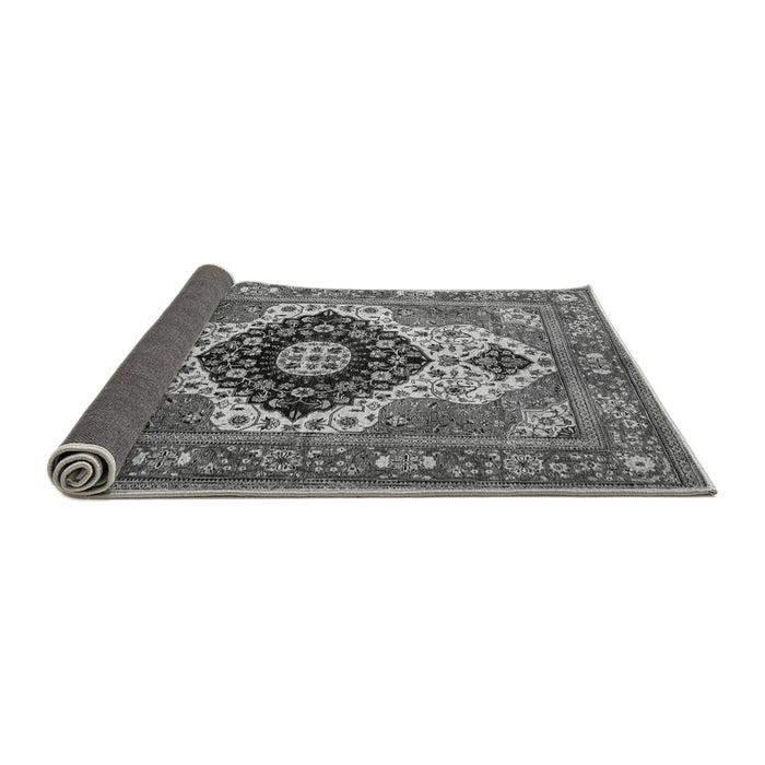Sideview of Persian Gray Traditional Rug, abs4158gry