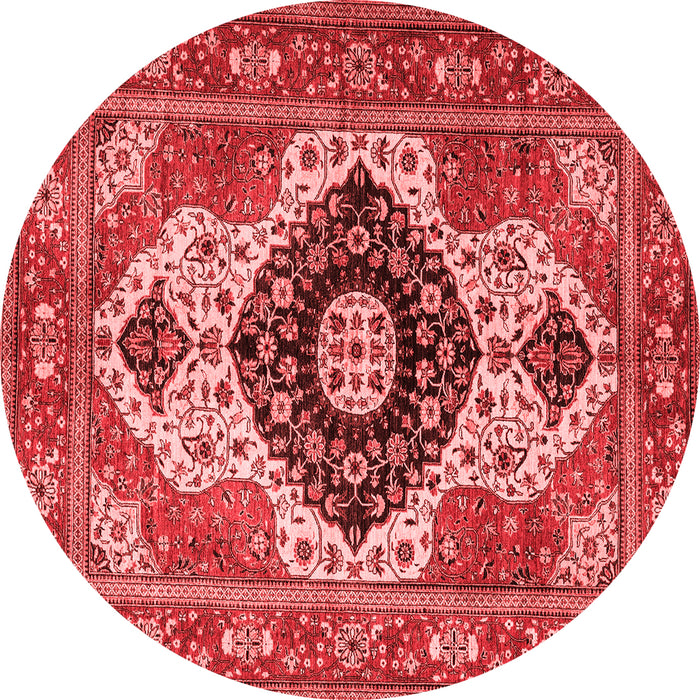 Machine Washable Persian Red Traditional Rug, wshabs4158red