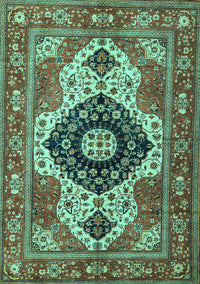 Persian Turquoise Traditional Rug, abs4158turq