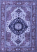 Machine Washable Persian Blue Traditional Rug, wshabs4158blu