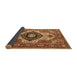 Sideview of Persian Brown Traditional Rug, abs4158brn