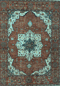 Persian Light Blue Traditional Rug, abs4159lblu