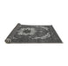 Sideview of Persian Gray Traditional Rug, abs4159gry