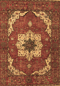 Persian Brown Traditional Rug, abs4159brn