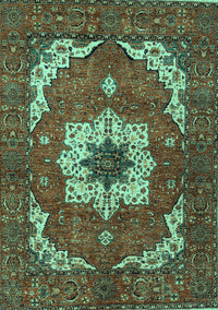 Persian Turquoise Traditional Rug, abs4159turq