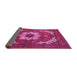 Sideview of Persian Pink Traditional Rug, abs4159pnk