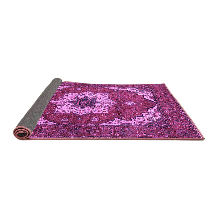 Sideview of Persian Purple Traditional Rug, abs4159pur