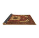 Sideview of Persian Brown Traditional Rug, abs4159brn