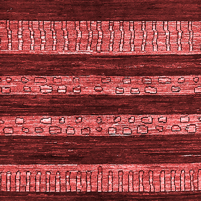 Machine Washable Abstract Red Modern Rug, wshabs415red