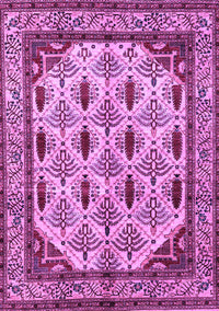 Abstract Purple Modern Rug, abs4160pur