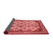 Abstract Red Modern Area Rugs