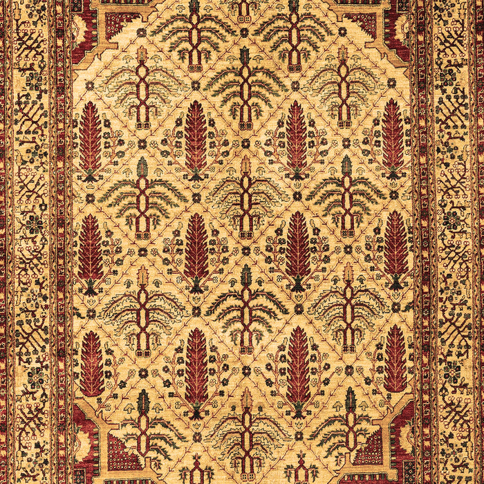 Abstract Brown Modern Rug, abs4161brn