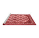 Modern Red Washable Rugs