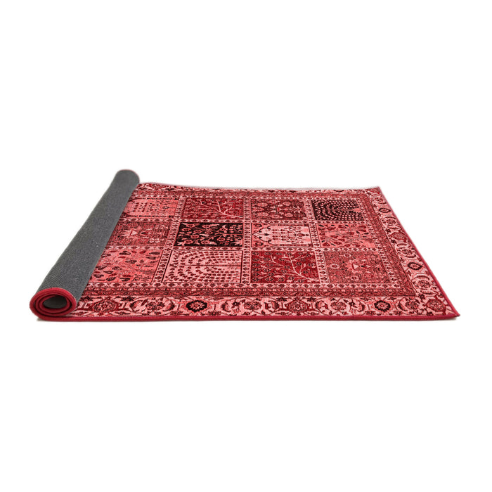 Abstract Red Modern Area Rugs