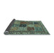 Sideview of Abstract Light Blue Modern Rug, abs4162lblu