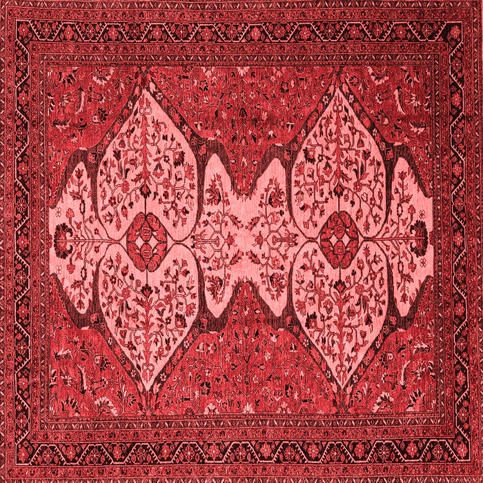 Abstract Red Modern Rug, abs4163red