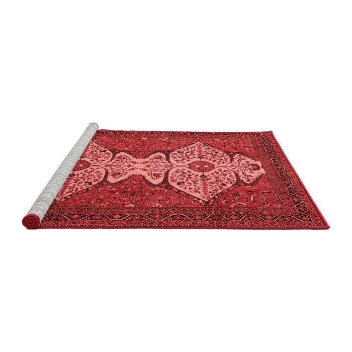 Modern Red Washable Rugs