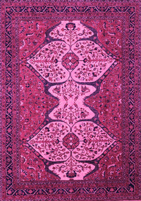 Abstract Pink Modern Rug, abs4163pnk