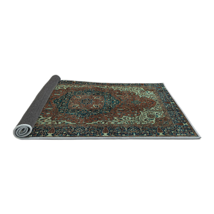Sideview of Persian Light Blue Traditional Rug, abs4164lblu