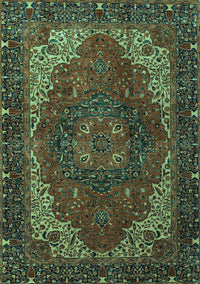 Persian Turquoise Traditional Rug, abs4164turq