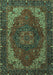 Persian Turquoise Traditional Rug, abs4164turq