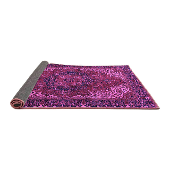 Sideview of Persian Purple Traditional Rug, abs4164pur