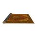 Sideview of Persian Yellow Traditional Rug, abs4164yw