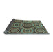 Sideview of Abstract Light Blue Modern Rug, abs4165lblu