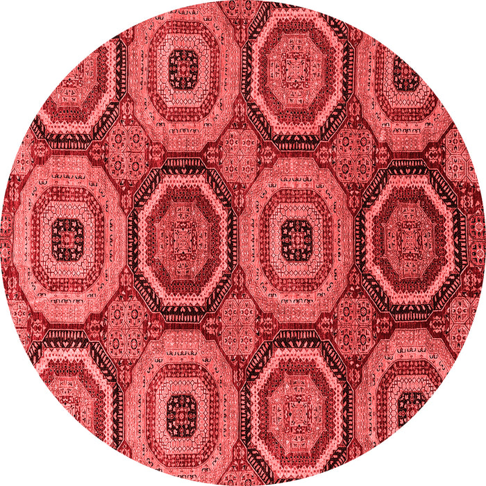 Abstract Red Modern Rug, abs4165red