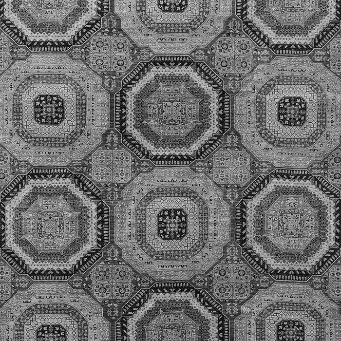 Abstract Gray Modern Rug, abs4165gry