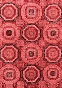 Abstract Red Modern Rug, abs4165red