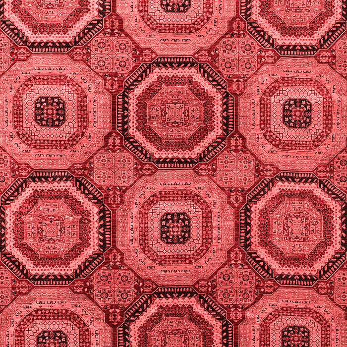 Abstract Red Modern Area Rugs