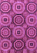 Machine Washable Abstract Purple Modern Area Rugs, wshabs4165pur