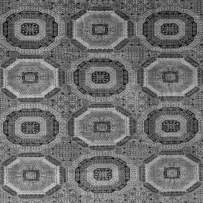 Square Machine Washable Abstract Gray Modern Rug, wshabs4166gry