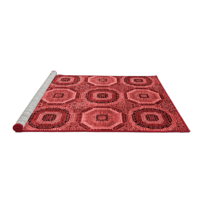 Modern Red Washable Rugs