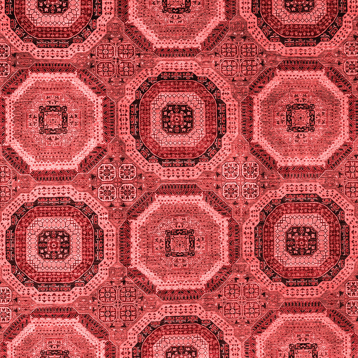 Abstract Red Modern Area Rugs