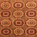 Square Abstract Orange Modern Rug, abs4166org