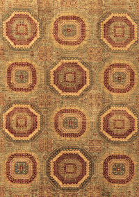 Abstract Brown Modern Rug, abs4167brn