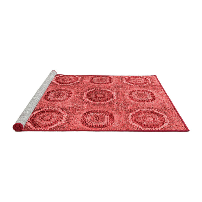 Modern Red Washable Rugs