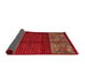 Sideview of Abstract Chestnut Red Southwestern Rug, abs4168